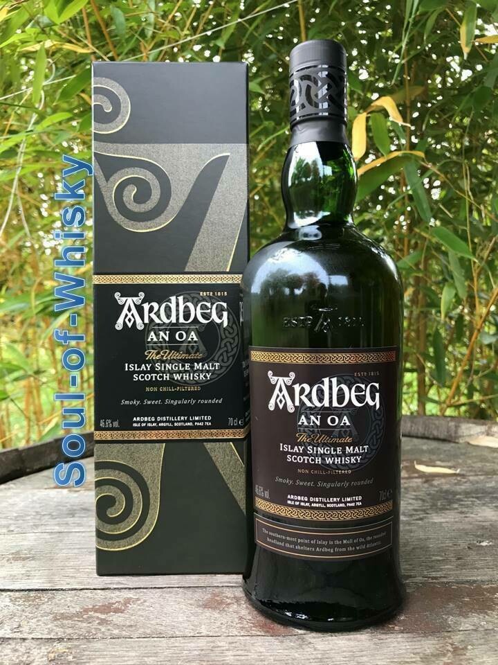 Ardbeg An Oa mit 0,7L und 46.6%