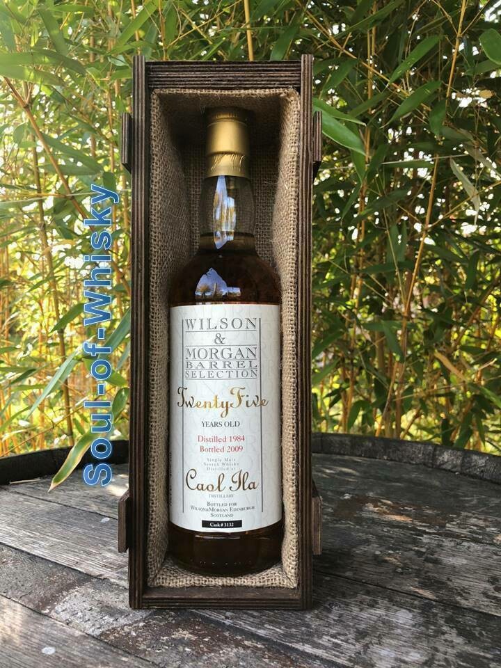 Caol Ila 25 Jahre 1984/2009 Wilson & Morgan mit 0,7l und 46%