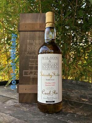 Caol Ila 25 Jahre 1984/2009 Wilson & Morgan mit 0,7l und 46% Caol Ila 25 Jahre 1984/2009 Wilson & Morgan mit 0,7l und 46%