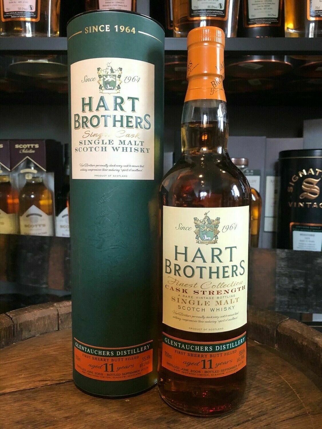 Glentauchers 11 Jahre 2005/2016 1st Fill Sherry Butt mit 0,7L und 55,6%