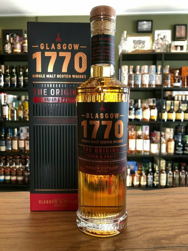 1770 Glasgow Sherry mit 0,5 und 46%