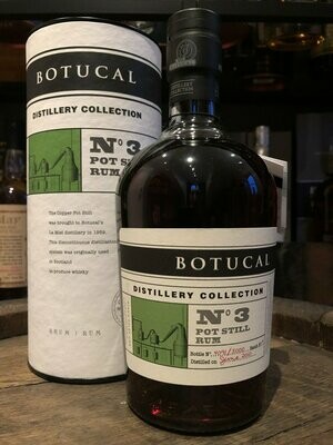 Botucal Distillery Collection Batch No.3 Pot Still mit 0,7L und 47%
