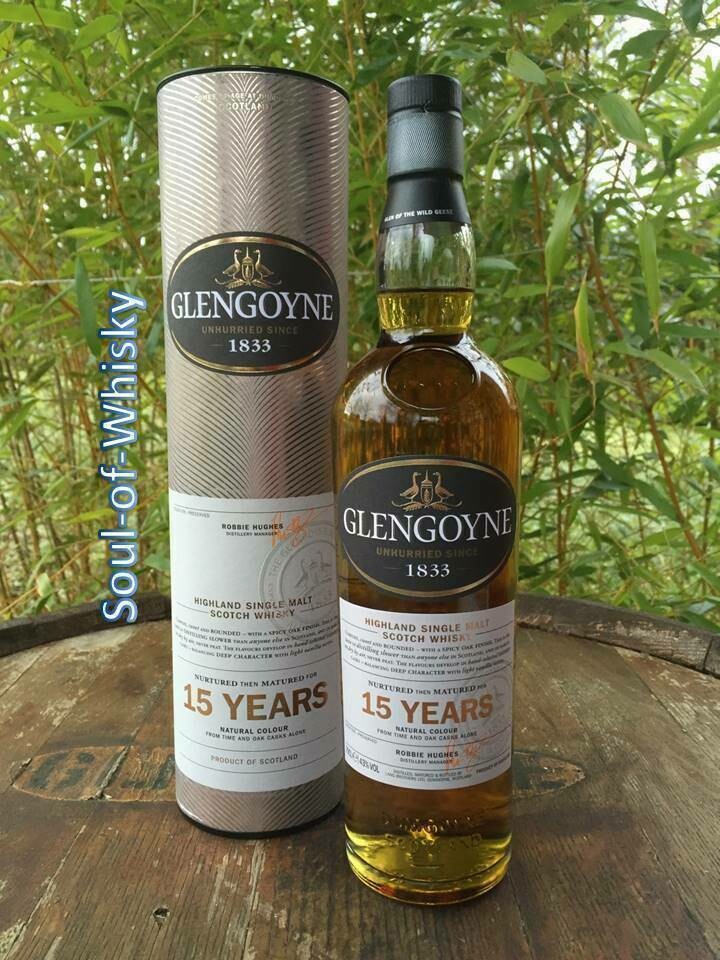 Glengoyne 15 Jahre mit 0,7 L und 43%