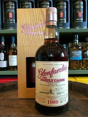 Glenfarclas 29 Jahre Family Cask 1989/2018 Release Winter Glenfarclas 29 Jahre Family Cask 1989/2018 Release Winter