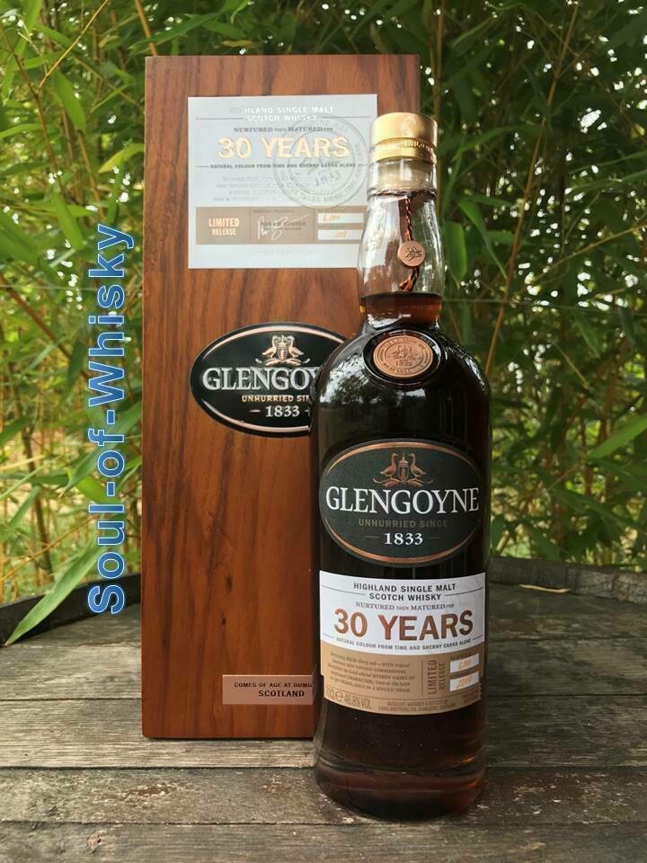 Glengoyne 30 Jahre mit 0,7L und 46,8% Limitierte Abfüllung