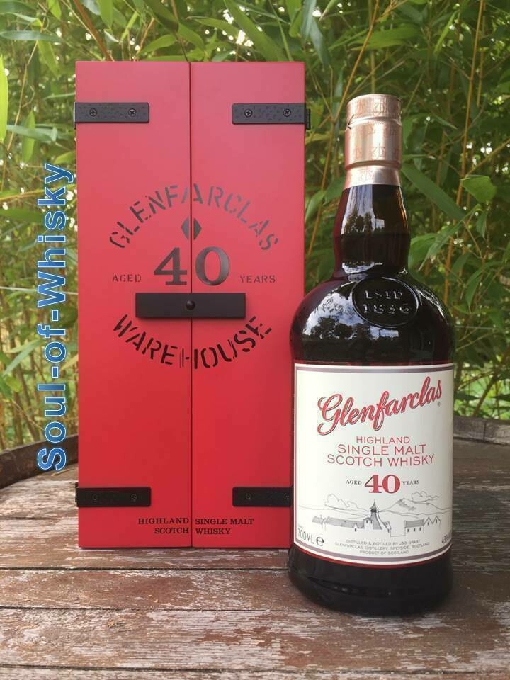 Glenfarclas 40 Jahre Warehouse Edition mit 0,7L und 43%