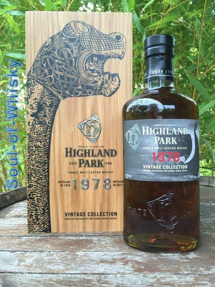 Highland Park 33 Jahre Vintage 1978/2011 Ausverkaufe Alte Abfüllung