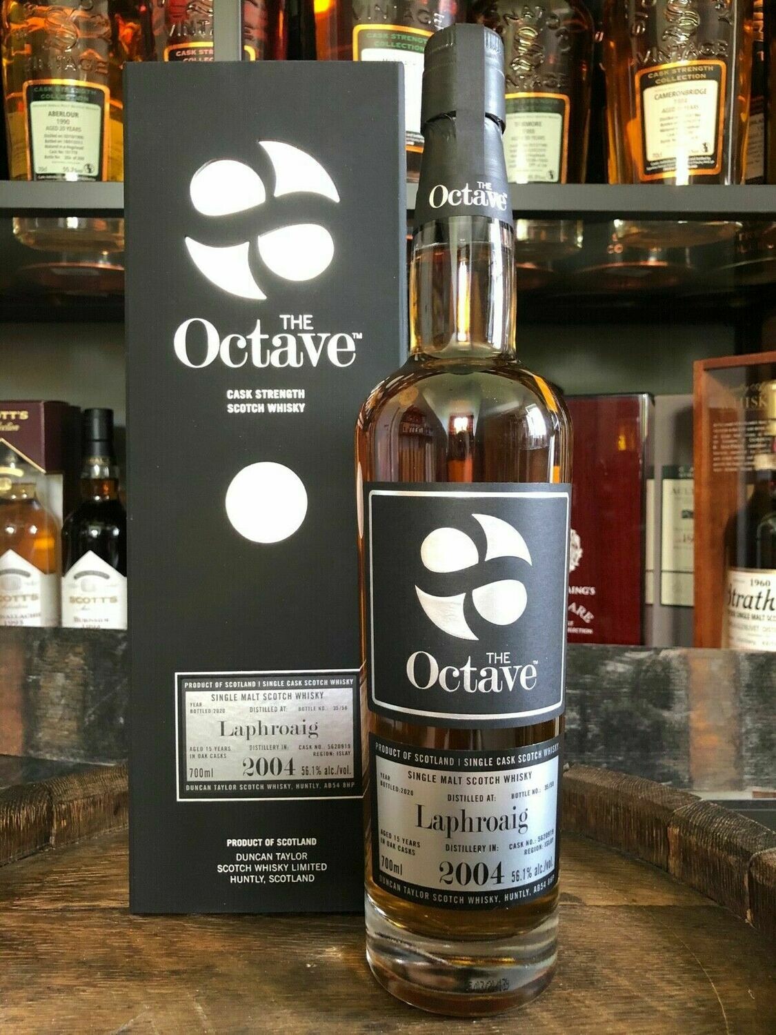 Laphroaig 15 Jahre 2004/2020 mit 0,7l und 55,5% Nur 98 Flaschen