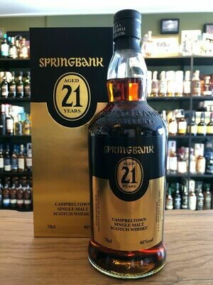 Springbank 21 Jahre Limited Edition Release 2022 mit 0,7 L und 46% Springbank 21 Jahre Limited Edition Release 2022 mit 0,7 L und 46%