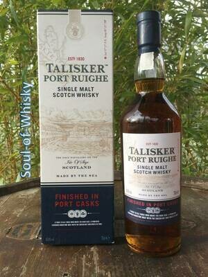 Talisker Port Ruighe mit 0,7 L und 45,8%