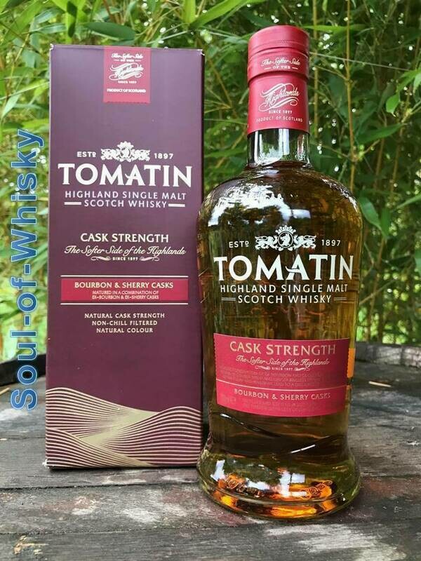 Tomatin Cask Strength Edition mit 0,7 L und 57,5% Tomatin Cask Strength Edition mit 0,7 L und 57,5%