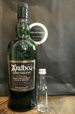 Ardbeg Corryvreckan Sample mit 2cl und 57,1% Ardbeg Corryvreckan Sample mit 2cl und 57,1%