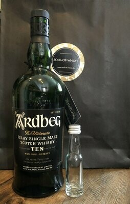 Ardbeg Ten Sample mit 2cl und 46% Ardbeg Ten Sample mit 2cl und 46%