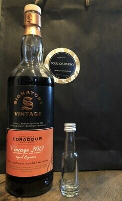 Edradour 8 Jahre Signatory Small Batch Sample mit 2cl und 48,1%