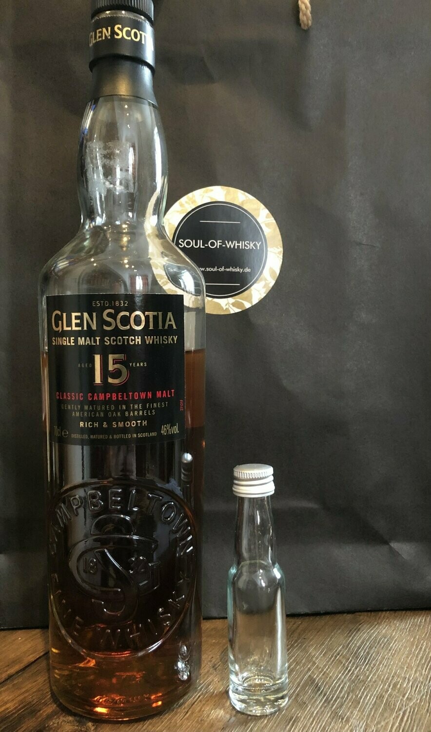 Glen Scotia 15 Jahre Sample mit 2cl und 46%