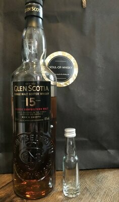 Glen Scotia 15 Jahre Sample mit 2cl und 46% Glen Scotia 15 Jahre Sample mit 2cl und 46%