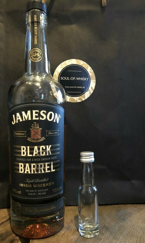 Jameson Black Barrel Sample mit 2cl und 40% Jameson Black Barrel Sample mit 2cl und 40%