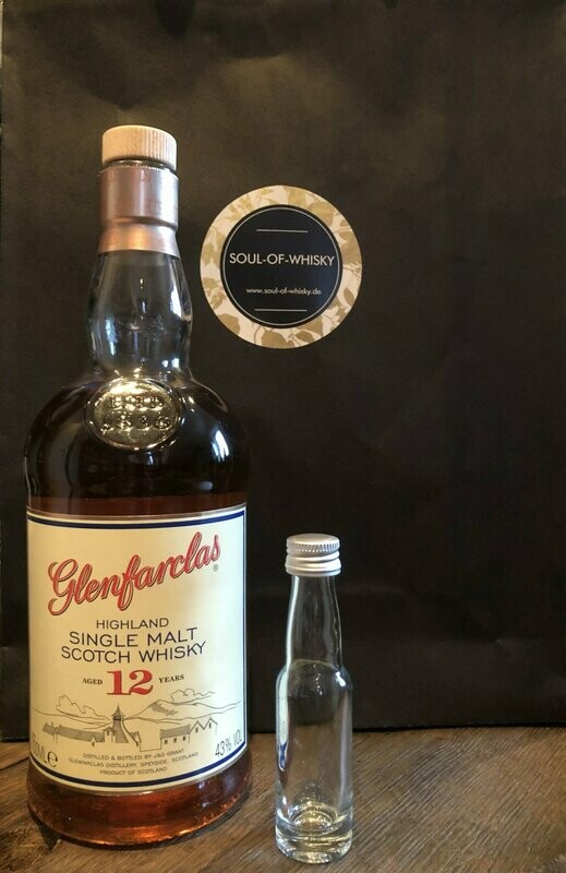 Glenfarclas 12 Jahre Soul of Whisky Limited Edition Sample mit 2cl und 43%