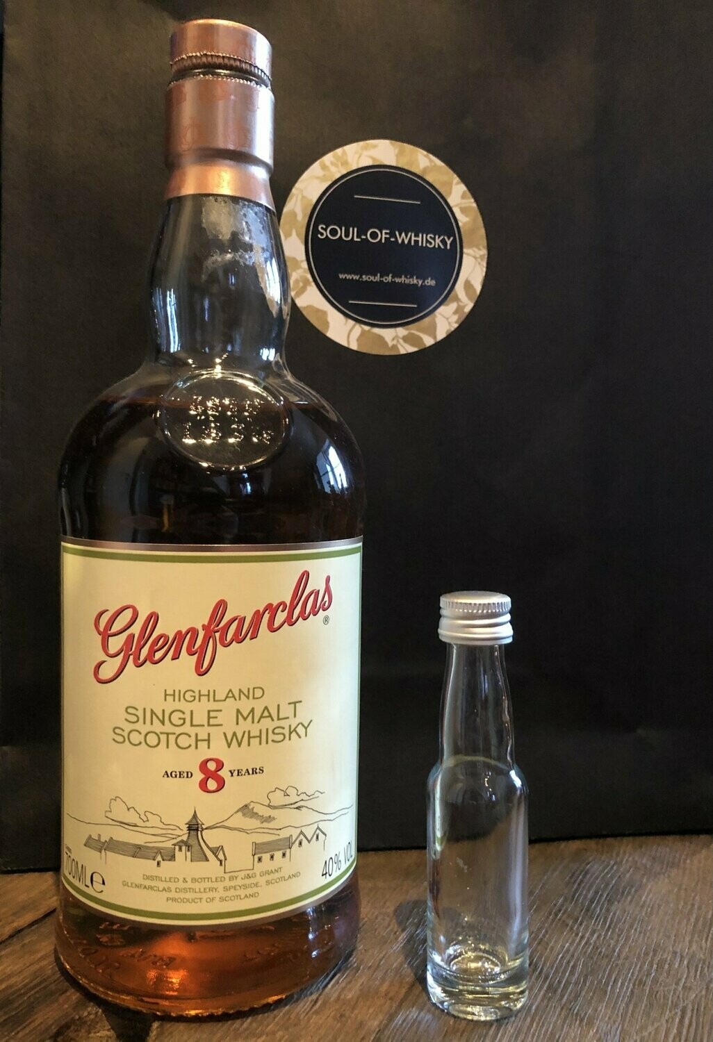 Glenfarclas 8 Jahre Sample mit 2cl und 40%