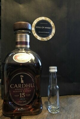 Cardhu 15 Jahre alte Abfüllung Sample mit 2cl und 40% Cardhu 15 Jahre alte Abfüllung Sample mit 2cl und 40%