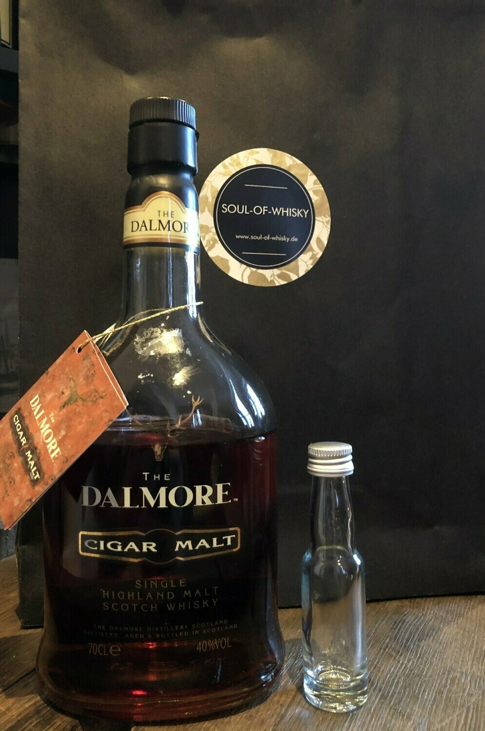 Dalmore Cigar Malt alte Abfüllung Sample mit 2cl und 40%
