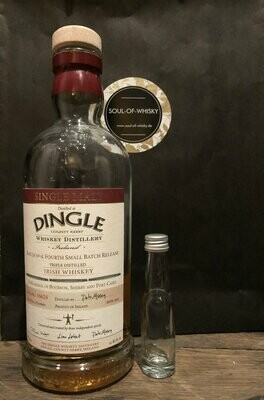 Dingle Single Malt Batch 4 Sample mit 2cl und 46,5%