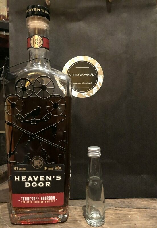 Heaven's Door Tennessee Bourbon Sample mit 2cl und 42% Heaven's Door Tennessee Bourbon Sample mit 2cl und 42%