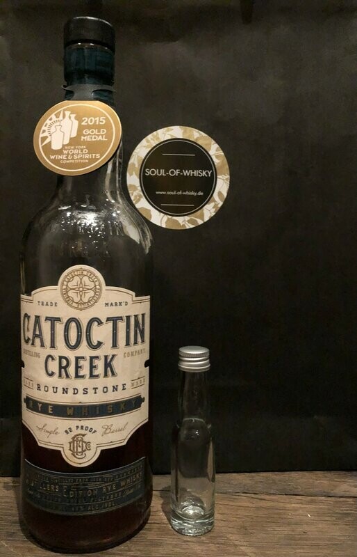 Catoctin Creek Sample mit 2cl und 46% Catoctin Creek Sample mit 2cl und 46%