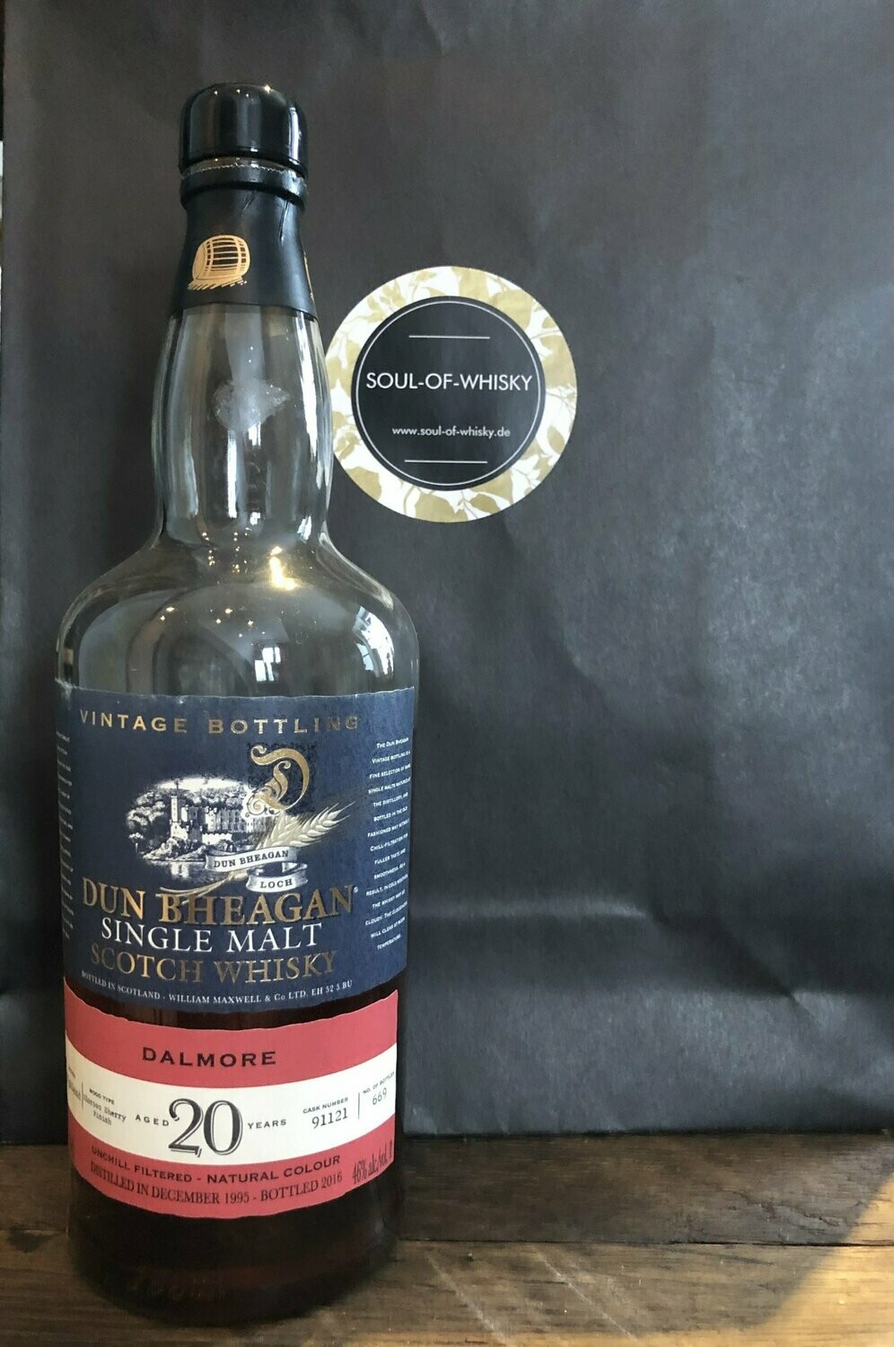 Dalmore 20 Jahre Sample mit 2cl und 46%