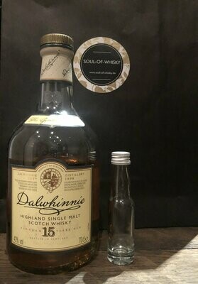 Dalwhinnie 15 Jahre Sample mit 2cl und 43% Dalwhinnie 15 Jahre Sample mit 2cl und 43%