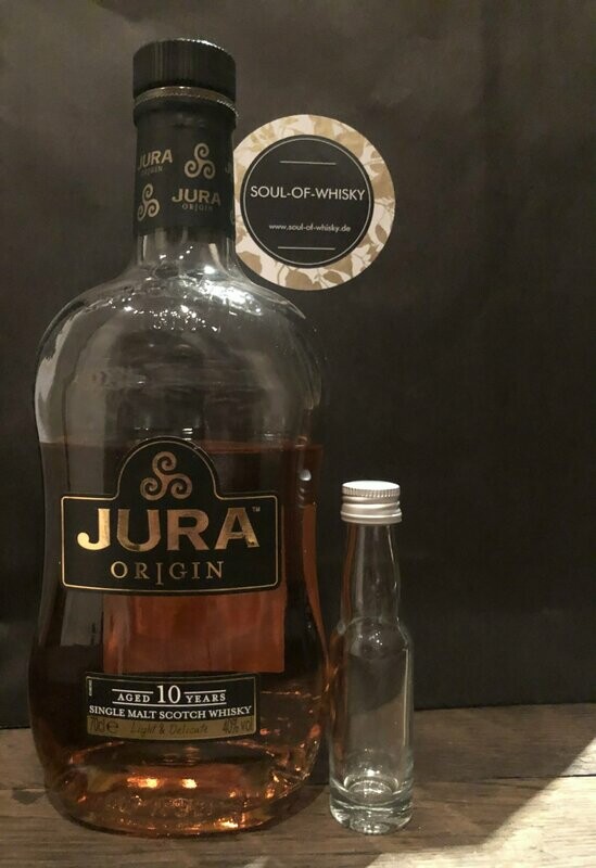 Jura 10 Jahre Sample mit 2cl und 40% Jura 10 Jahre Sample mit 2cl und 40%