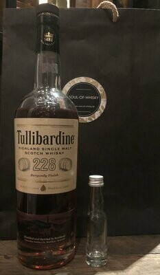 Tullibardine Burgundy Finish Sample mit 2cl und 43%