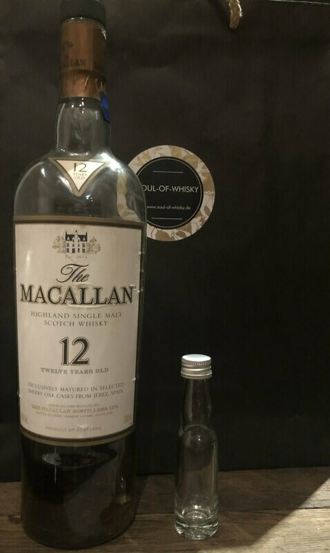 Macallan 12 Jahre Sample mit 2cl und 43% Macallan 12 Jahre Sample mit 2cl und 43%