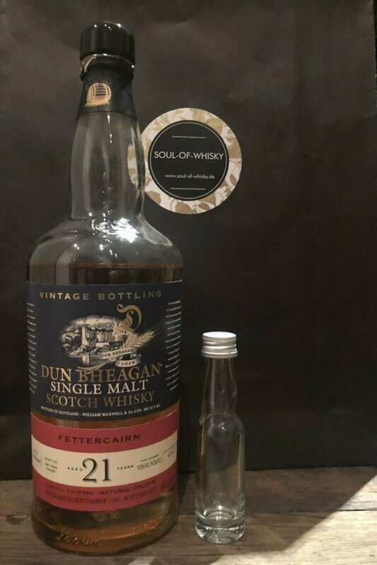 Fettercairn 21 Jahre Sample mit 2cl und 48% Fettercairn 21 Jahre Sample mit 2cl und 48%