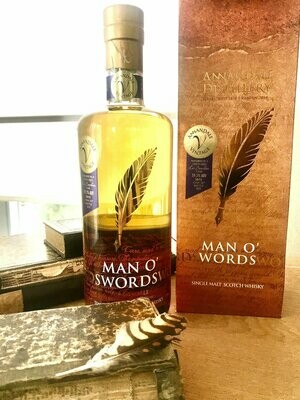 Annandale 2015 Man O' Words Single Ex Bourbon Cask No. 537