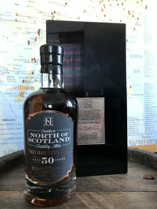 North of Scotland 50 Jahre Single Grain mit 0,7L und 40,4% North of Scotland 50 Jahre Single Grain mit 0,7L und 40,4%