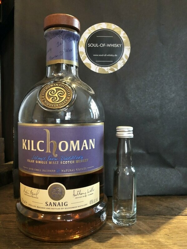 Kilchoman Sanaig 2020 Sample mit 2cl und 46% Kilchoman Sanaig 2020 Sample mit 2cl und 46%