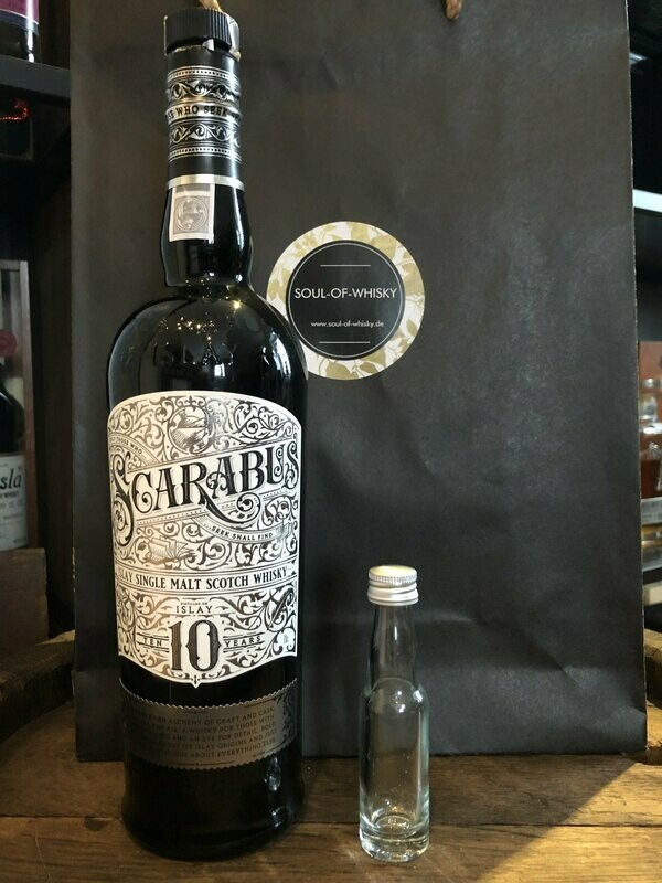 Scarabus 10 Jahre Sample mit 2cl und 46% Scarabus 10 Jahre Sample mit 2cl und 46%