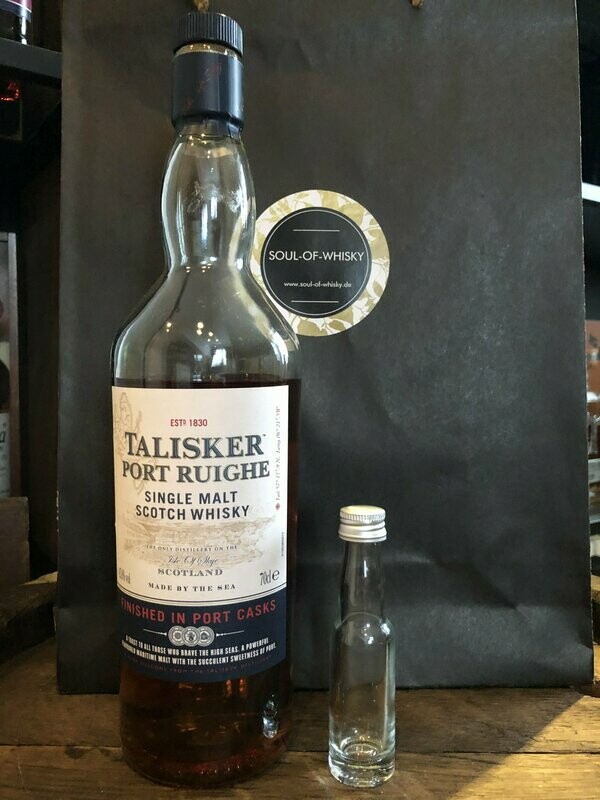 Talisker Port Ruighe Sample mit 2cl und 45,8% Talisker Port Ruighe Sample mit 2cl und 45,8%