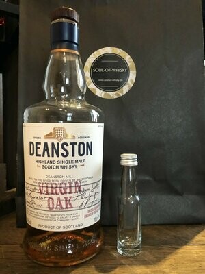 Deanston Virgin Oak Sample mit 2cl und 43% Deanston Virgin Oak Sample mit 2cl und 43%