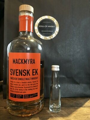 Mackmyra Svensk EK Sample mit 2cl und 46,1%