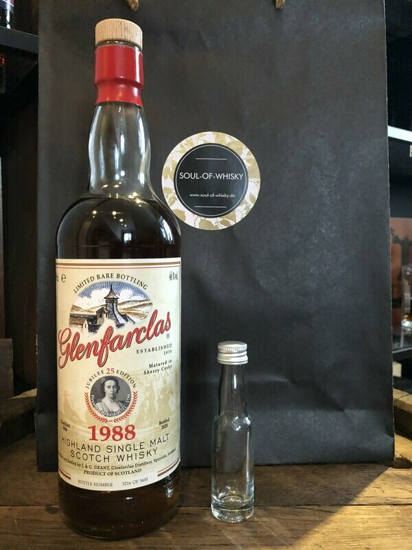 Glenfarclas 32 Jahre Edition No.25 Sample mit 2cl und 46%