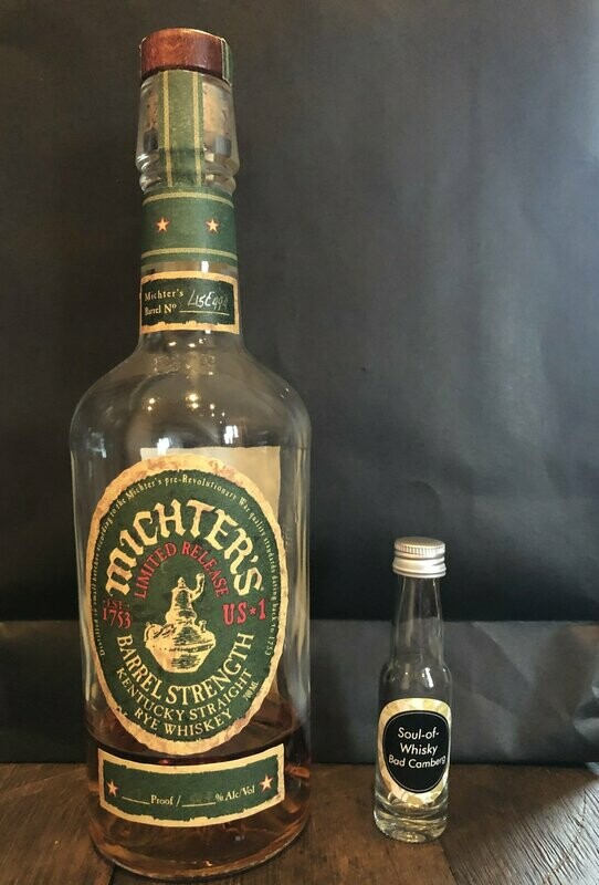 Michter's Rye Sample mit 2cl und 54,9% Michter's Rye Sample mit 2cl und 54,9%