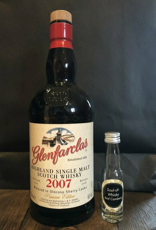 Glenfarclas 2007 Sample mit 2cl und 46% Glenfarclas 2007 Sample mit 2cl und 46%