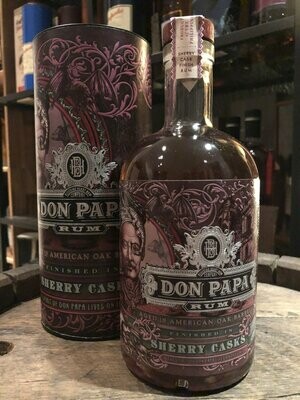 Don Papa Sherry Cask Rum mit 0,7L und 45%