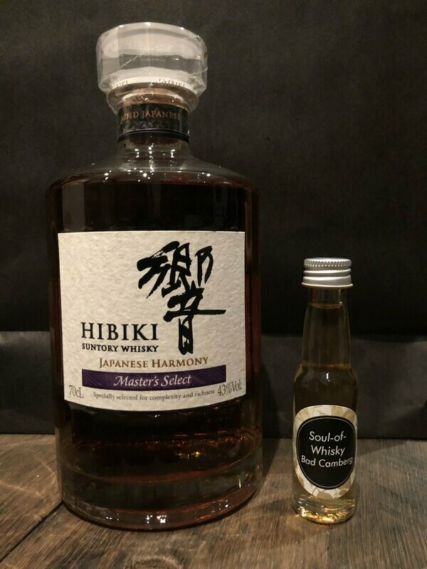 Hibiki Master Select Sample mit 2cl und 43%