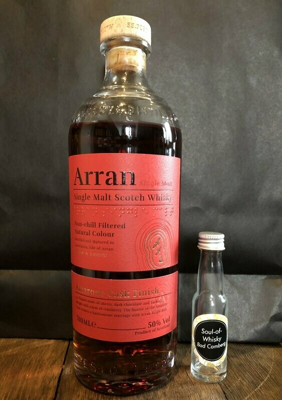 Arran Malt Amarone Cask Finish Sample mit 2cl und 50% Arran Malt Amarone Cask Finish Sample mit 2cl und 50%