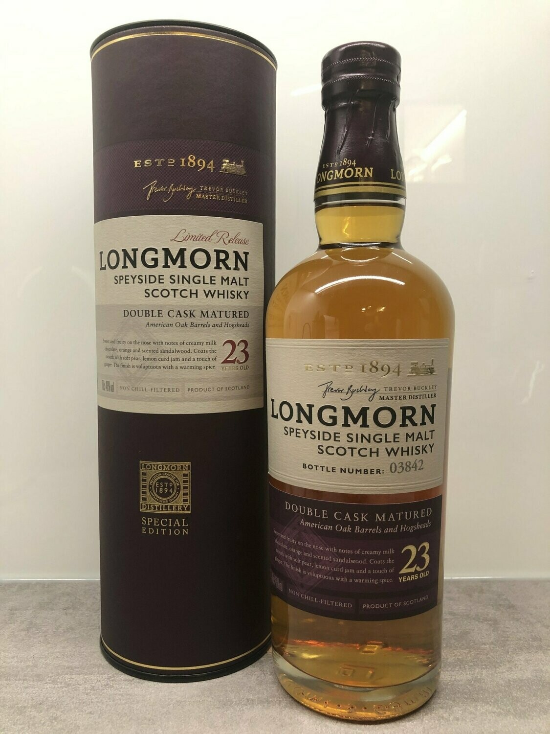 Longmorn 23 Jahre mit 0,7 L und 48%