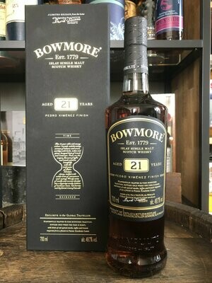 Bowmore 21 Jahre Distillery Bottling mit 0,7l und 49,7%