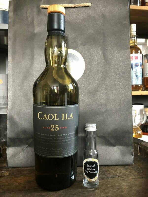 Caol Ila 25 Jahre Sherry Cask Sample mit 2cl und 43% Caol Ila 25 Jahre Sherry Cask Sample mit 2cl und 43%